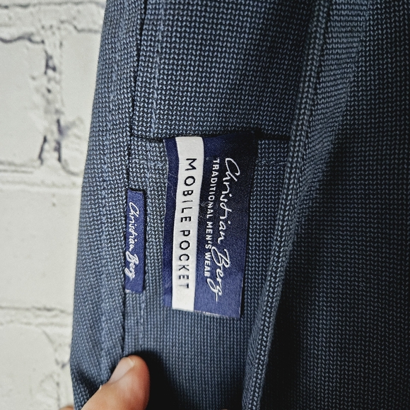 CHRISTIAN BERG | pima cotton dress chino pants - Picture 5 of 9